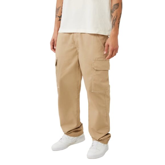 True Religion Cargo Pants Travertine Khaki Relaxed Style - Picture 1 of 6